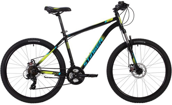 Велосипед Stinger ELEMENT EVO, р.18, цвет чёрный 137813 2 - Велосипед Stinger ELEMENT EVO, р.18, цвет чёрный