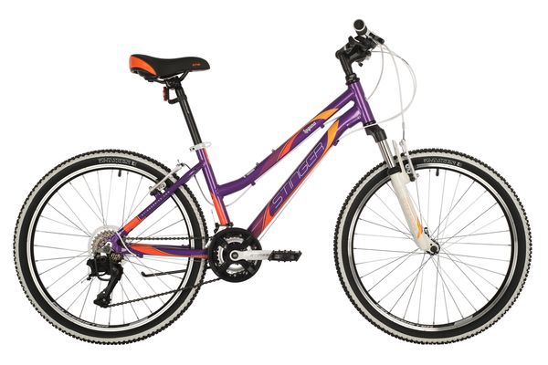 STINGER 24" LAGUNA фиолетовый, алюминий, размер 12", MICROSHIFT 18ск. LAGUNA purple - STINGER 24" LAGUNA фиолетовый, алюминий, размер 12", MICROSHIFT 18ск.